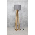 Lampa stojąca podłogowa ZINS Wood Loft